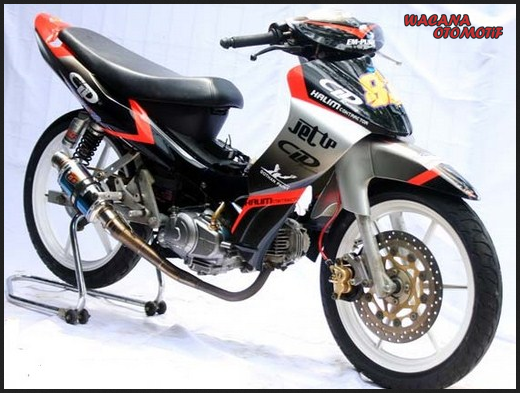 25 Gambar Modifikasi Jupiter Jupiter Z Minimalis & Simple