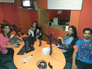 Danish Taimoor, Janita Asma & Sohai Ali Abro at Radio 1 FM91