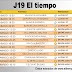 J19 El tiempo