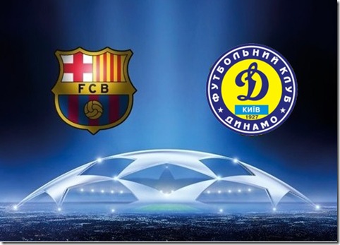 BARCELONA VS DINAMO EN VIVO