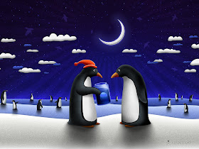 Christmas Gift Penguins