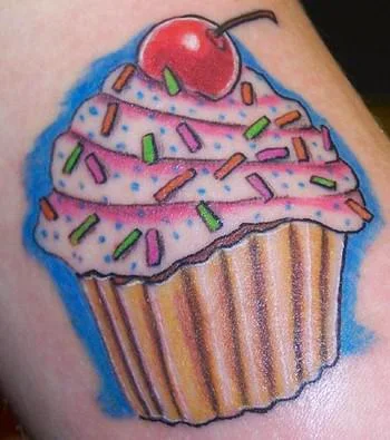 tatuajes de cupcakes