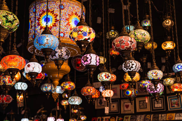 المصابيح التركية التقليدية لديكور المنزل
