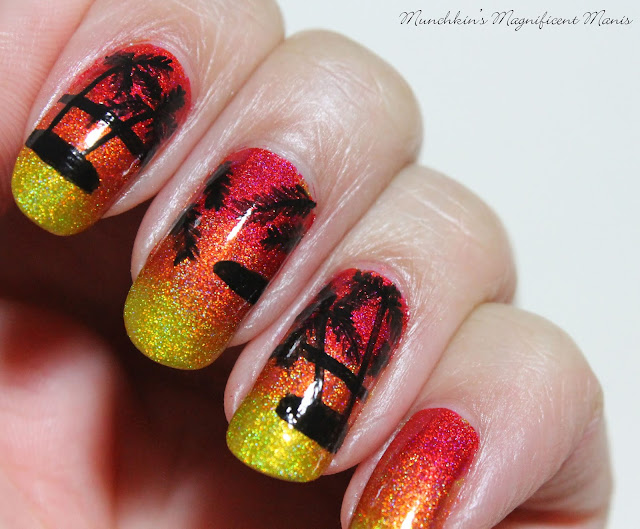 Holo Tropical Sunset- Holo Taco Rainbow