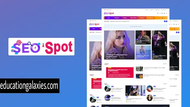 seo spot premium blogger template