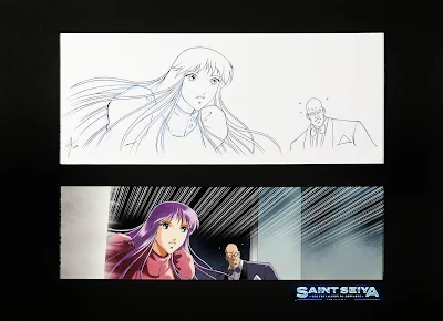 Saori e Tatsumi - Saint Seiya: Time Odyssey - Original