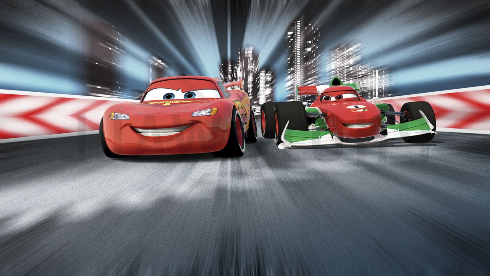 Gambar Animasi Mobil Cars