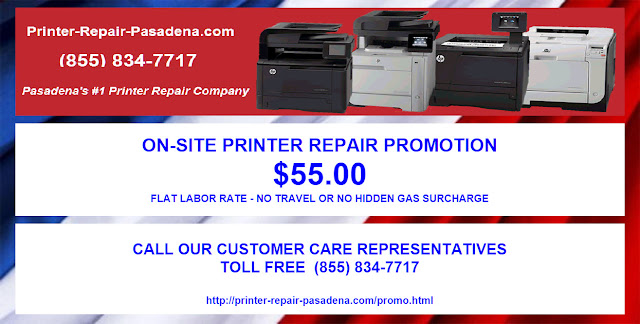 $55. ONSITE PRINTER REPAIR PROMOTION