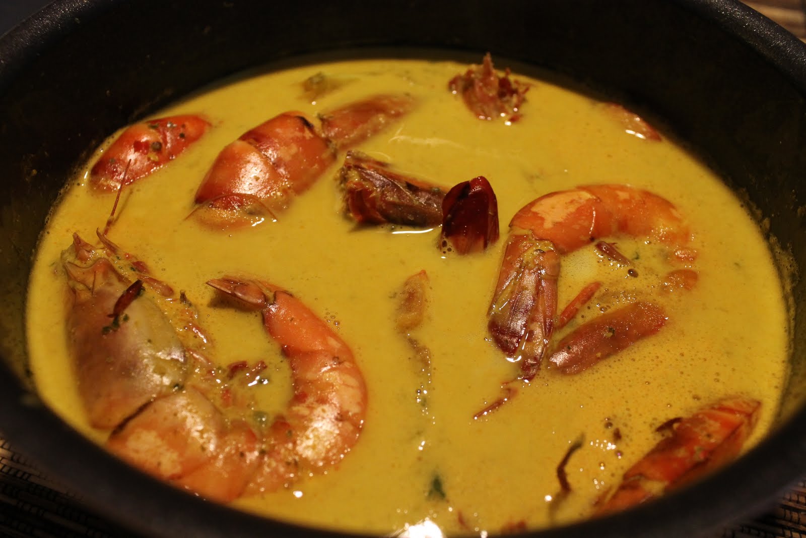 Udang Harimau Masak Lemak Cili Padi - Azie Kitchen