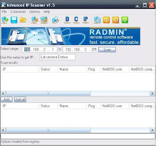 IP Scanner - Aplikasi Pendeteksi IP Address