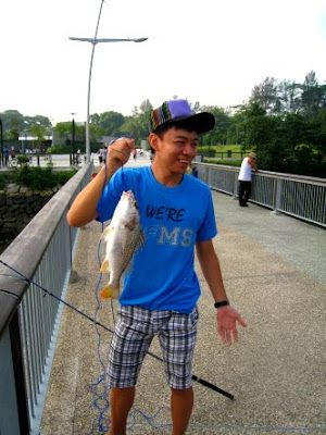 Longhead Grunt [Gu Huud] Caught by Ah Lee at Woodland Jetty Fishing Hotspots was created to share with those who are interested in fishing on tips and type of fishes caught around Woodland Jetty Fishing Hotspots.