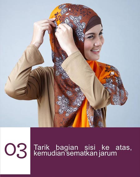  5  Cara Tutorial Hijab Segi Empat  Simple