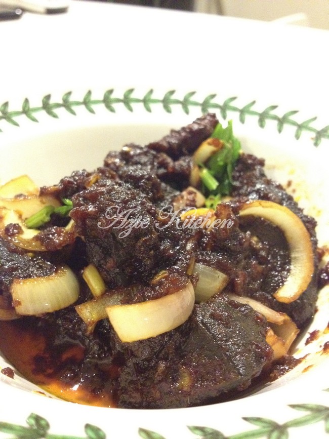 Hati Lembu Masak Lempap - Azie Kitchen