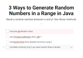 3 Ways to Generate Random Integers in Java