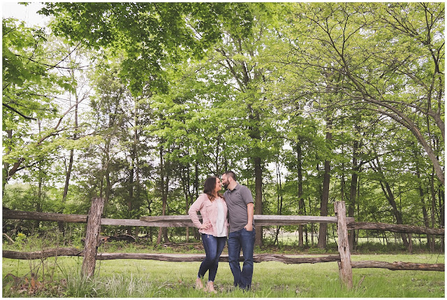 Fowler Park engagement session Terre Haute