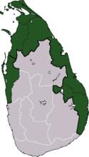 proposed tamil eelam by LTTE    http://www.wikiprdia.org