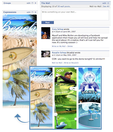 blank facebook page layout. Onmar, at pm lank old layout
