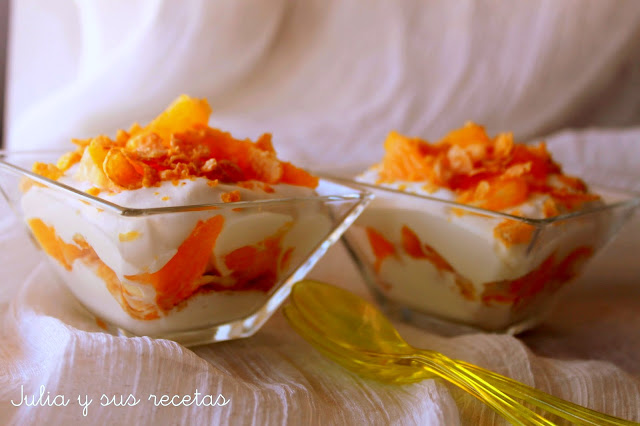 Orange cranachan. Julia y sus recetas