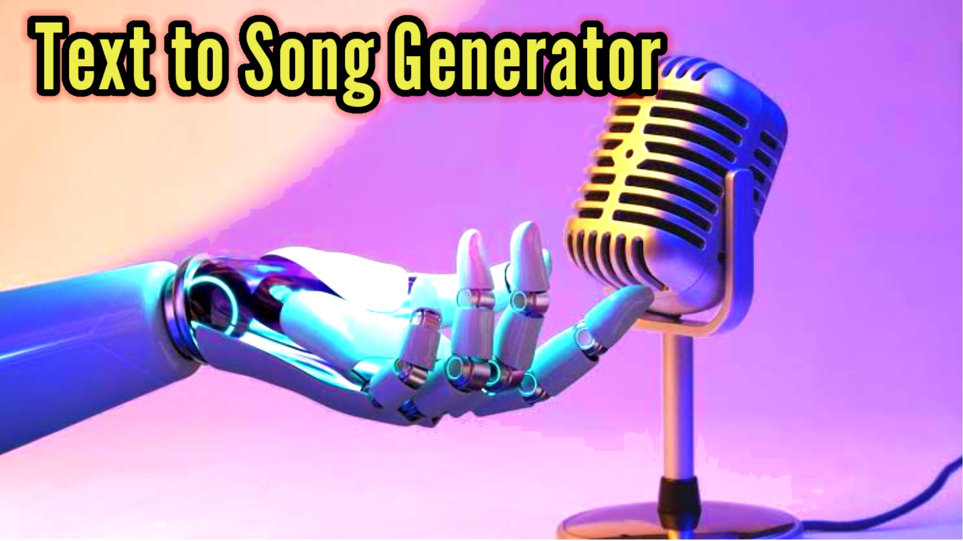 AI based Text to Song Generator Totally Free of Cost: Just Paste the Lyrics and Create Song in Seconds
