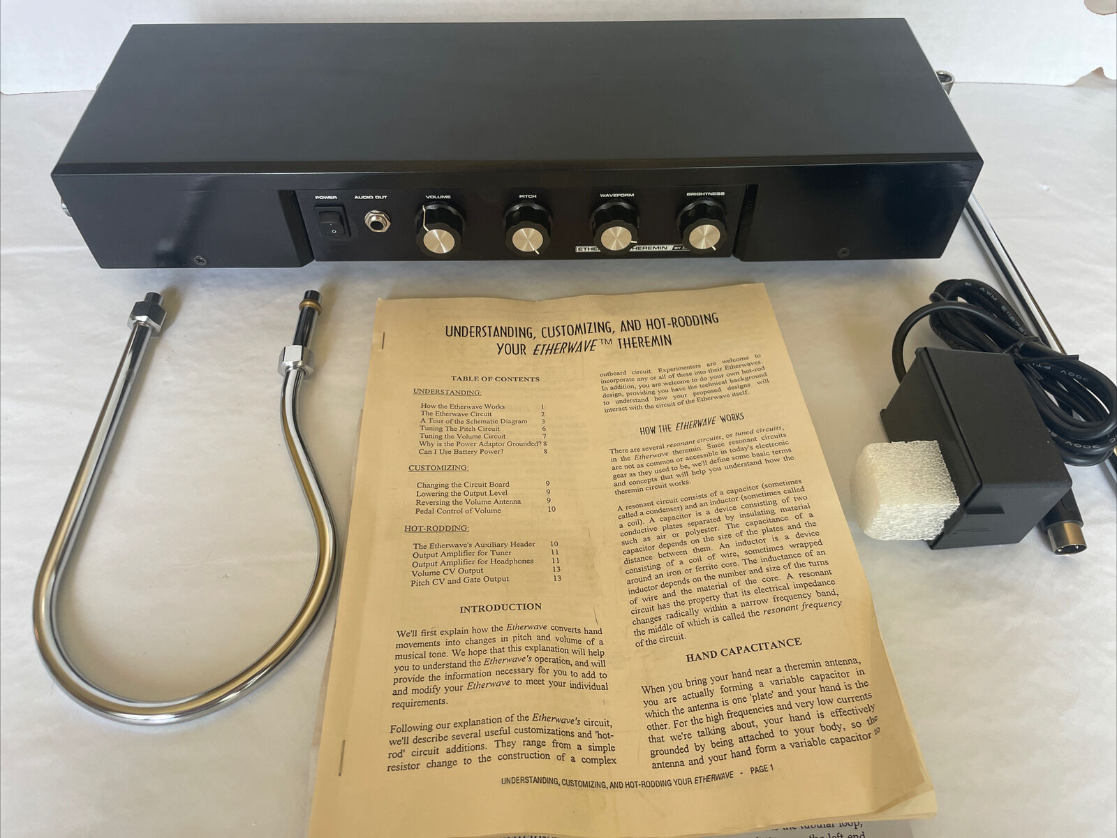 Maestro TH-1 Theremin Synth TH1 Vintage Rare – Retro Gear Shop