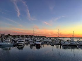 Boston Harbor Sunset