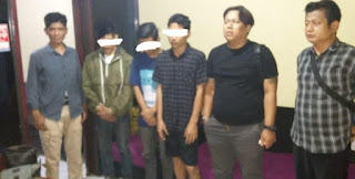 Polsek Jatinangor Amankan Dua Orang Warga Aceh Yang Diduga Mengedarkan Obat Terlarang