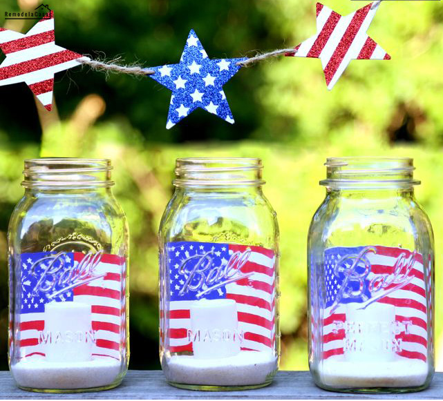 Fourth of July - Patriotic votives