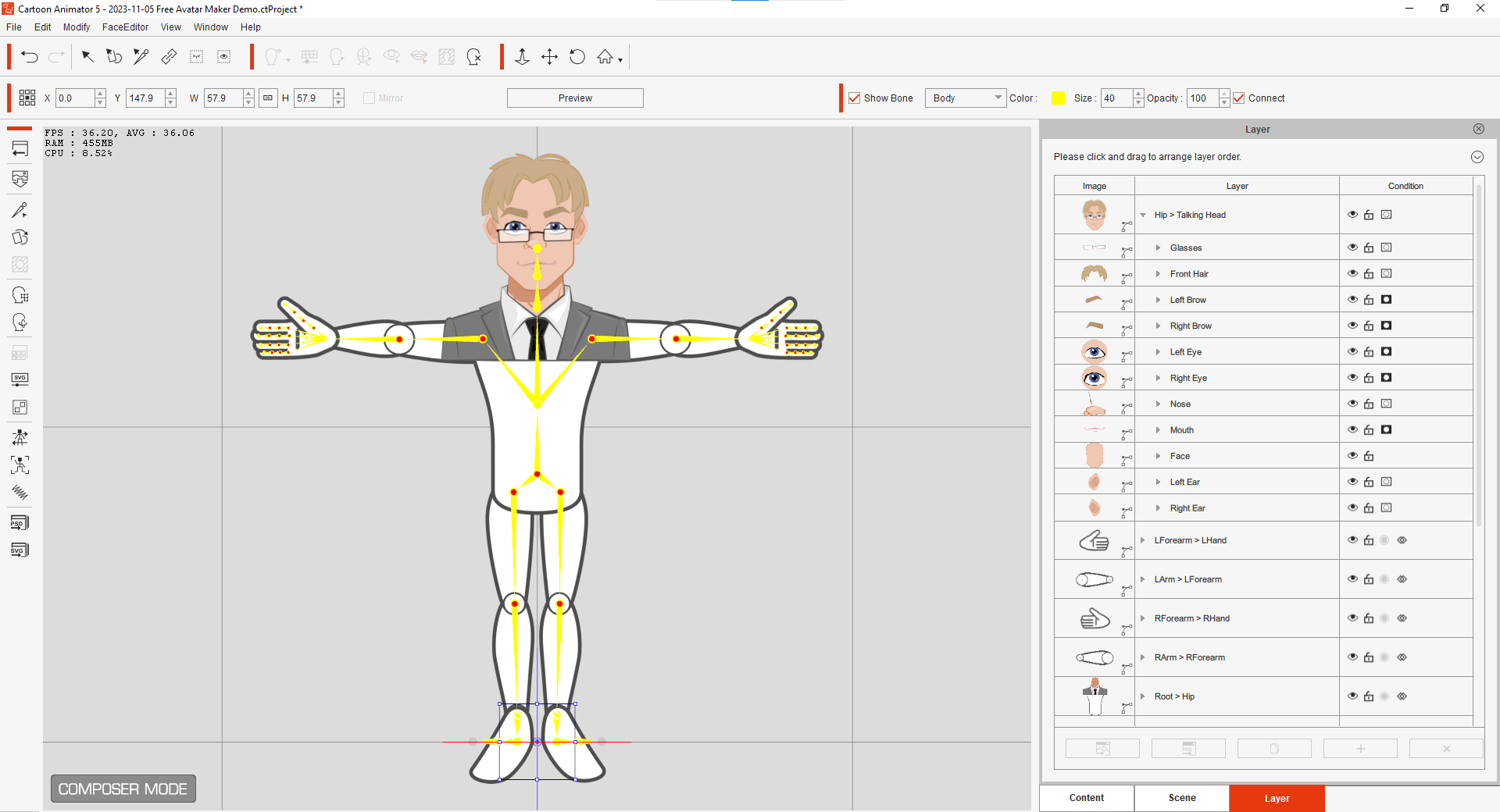 Using Avatar Maker with Cartoon Animator - Free Vector Cartoon Avatar  Creator with Four Art Styles