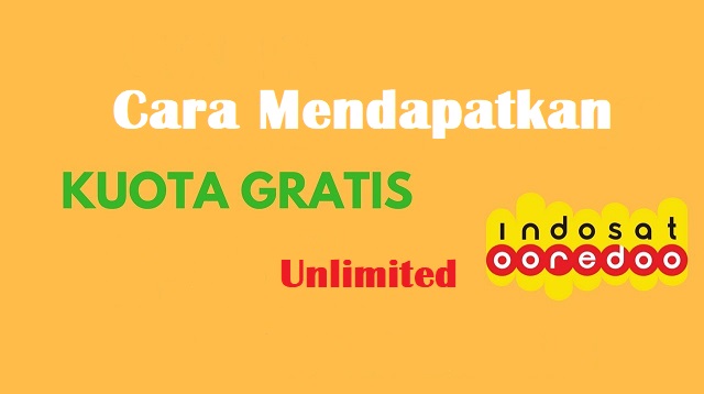 Cara Mendapatkan Kuota Gratis Indosat Ooredoo Unlimited Tanpa Aplikasi 2021 Cara1001