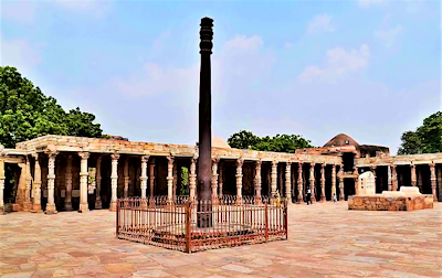 Iron Pillar of Delhi - दिल्ली का लौह स्तंभ @delhiblogs