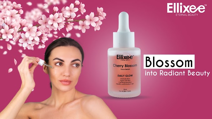 Blooming Beauty: Unveiling the Magic of Cherry Blossom Face Serum from Ellixee