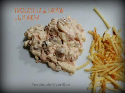 Ensaladilla de salmón #cocinadefrigorifico