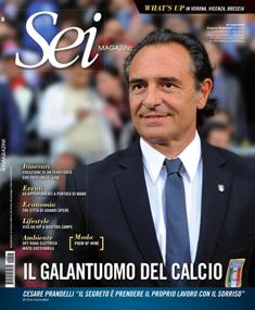 Sei Magazine 8 - 8 Marzo 2012 | TRUE PDF | Quadrimestrale | Attualità | Informazione Locale
Sei Magazine,la rivista quadrimestrale che ogni numero dedica la copertina ad un volto noto che introduce la cover story.
I temi trattati sono di interesse generale, con particolare attenzione al territorio racchiuso fra Verona, Brescia e Vicenza. In collaborazione con Simone Ariot.