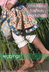 rufffle leggings sewing