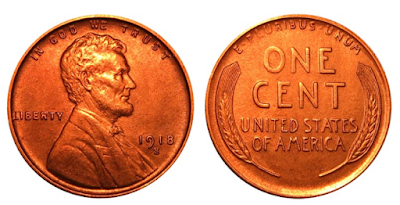 1918 S Wheat Penny
