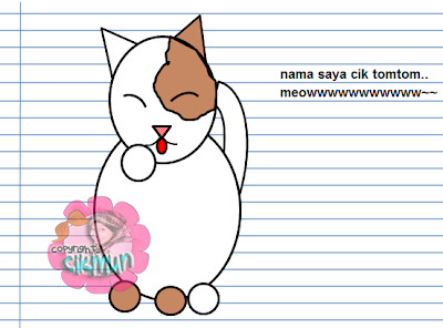 doodle, doodle simple, doodle excel, lukis guna excel, doodle kucing, doodle muslimah, doodle couple, doodle wedding, 