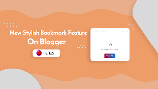 How To Add Proper Working Bookmark Feature In Your Blogger Theme