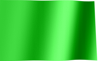 The waving single-color green flag (animated GIF)