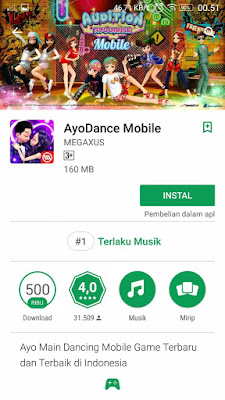 Audition Ayodance Mobile