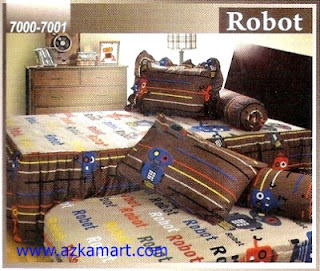 sprei 2 in 1 my love duo sorong robot