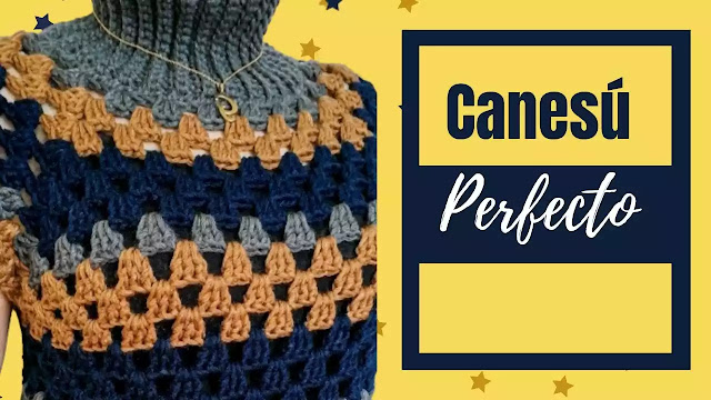 APRENDE TECNICAS PARA TUS PORYECTOS  Crea Cuello Canesu Perfecto para Blusas a Crochet