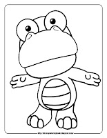 pororo the little penguin coloring pages crong