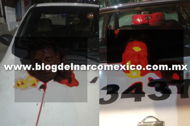 Abandonan tres cabezas sobre tres taxis en diferentes puntos de la Avenida Adolfo Ruiz Cortines de Acapulco, Guerrero