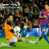 برشلونة يعزف بتسعة اهداف نظيفة ولا عزاء للميرنجى البارسا يزور شباك هسبيتليت تسعة مرات!