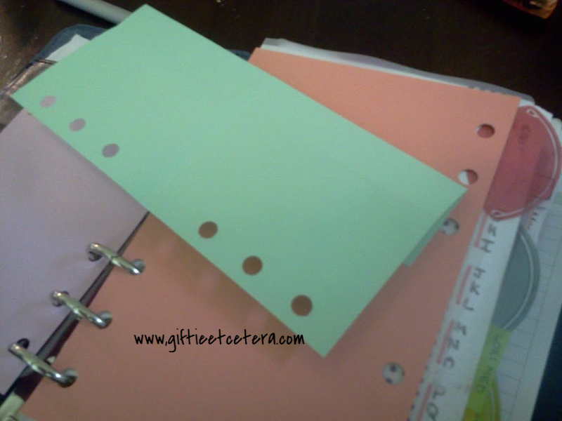 planner, paper folding trick, note taking