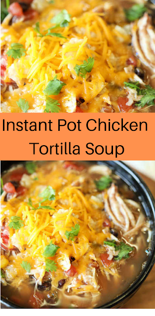 Instant Pot Chicken Tortilla Soup Recipe