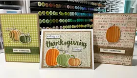 Sunny Studio Stamps: Pretty Pumpkins customer card by Andrea Szabo