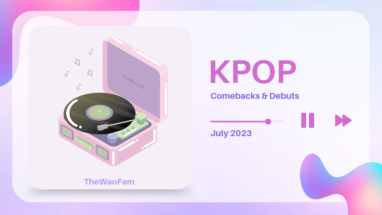 K-Pop Music Releases In July 2023