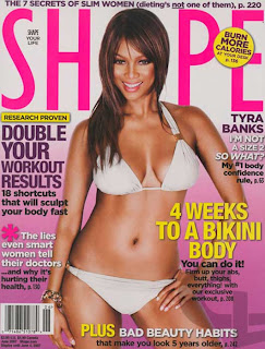 Tyra is on the cover of June 2007’s Shape magazine