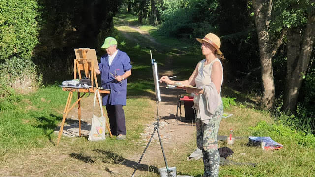 cursos de pintura al aire libre